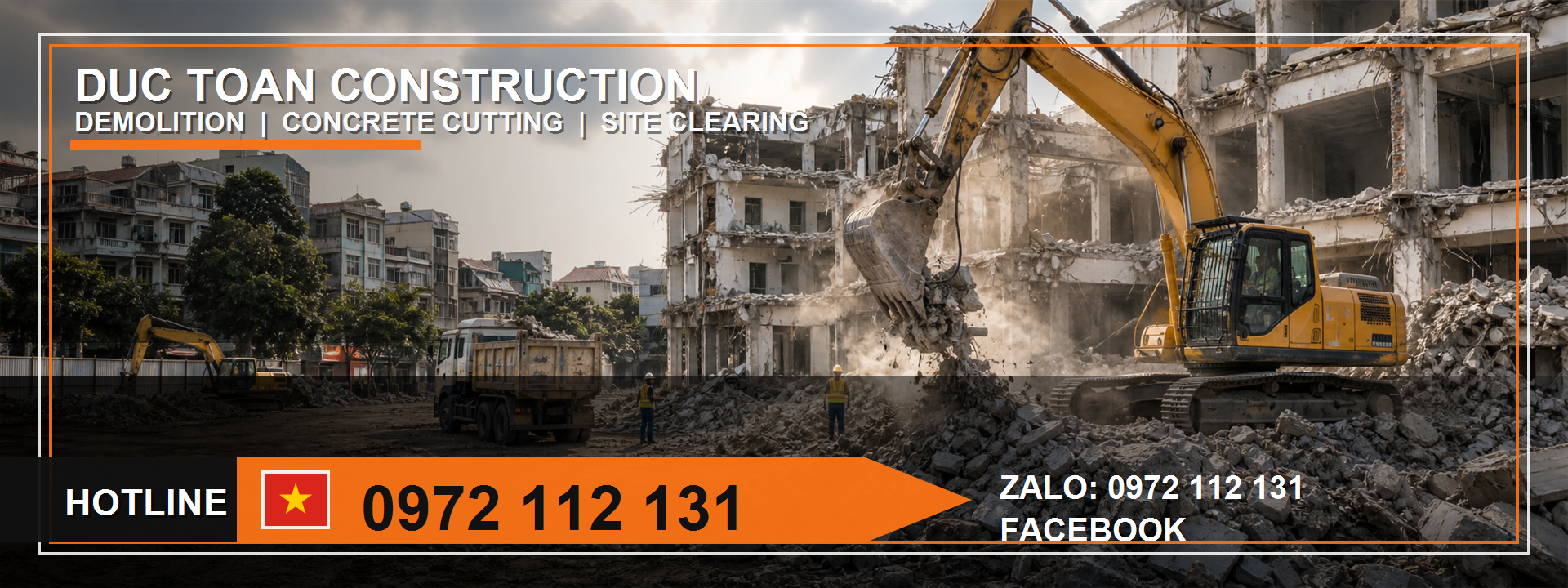 phá dỡ nhà xưởng giá rẻ Vĩnh Long